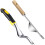 Manual Weeding Tool, 2 Pieces Handheld Weeder Dandelion Removal Tool, Garden Weed Puller with Non-Slip Handle 1