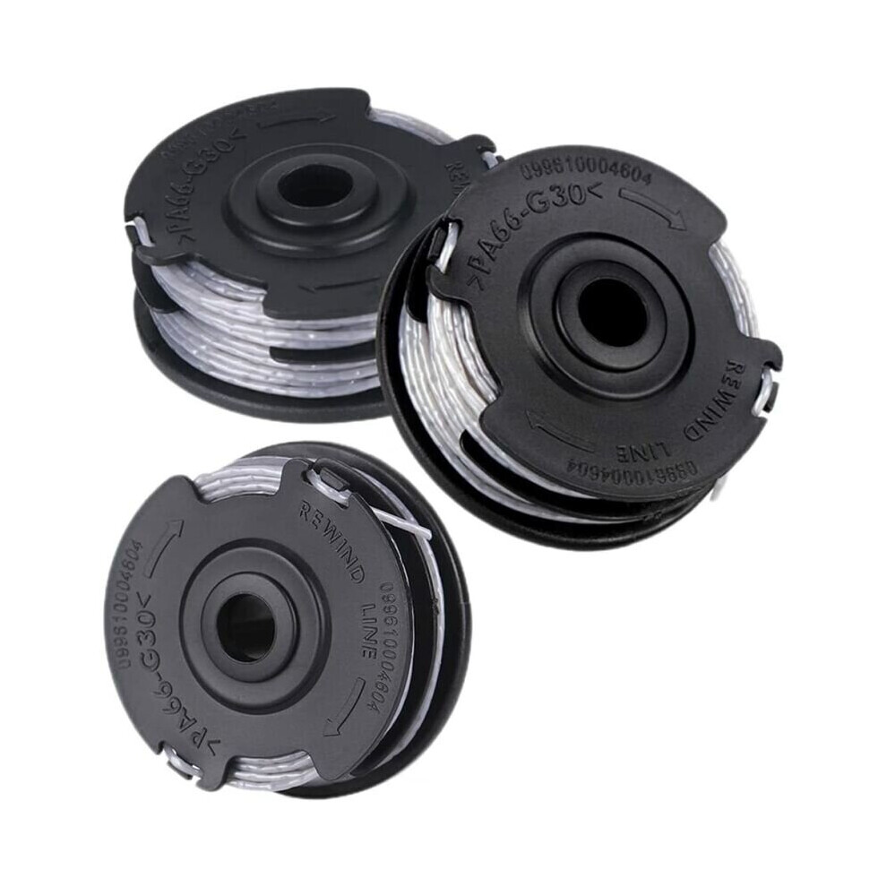 Set Of 3 Spools For Bosch Art 24 27 30 30-36 Li 18 M 1.65 Mm Brush Cutter