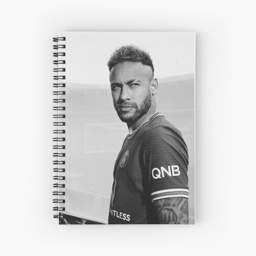 Spiral Notebook Neymar Jr Art A5 120 Pages