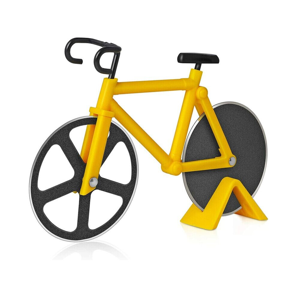 Bike Pizza Cutter (Yellow)