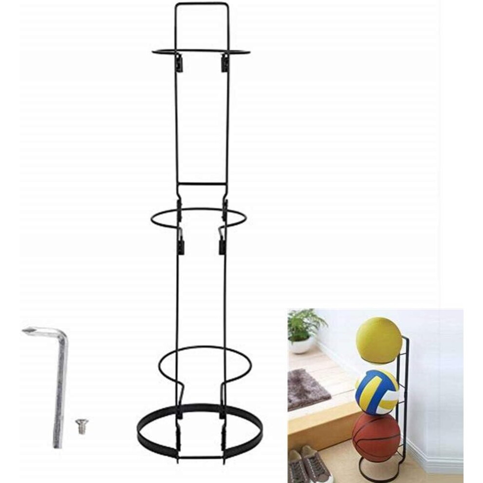 Ball Storage Rack, Sports Football Ball Stand Football Butler Durable And Practical Basketball Rack To Save Space