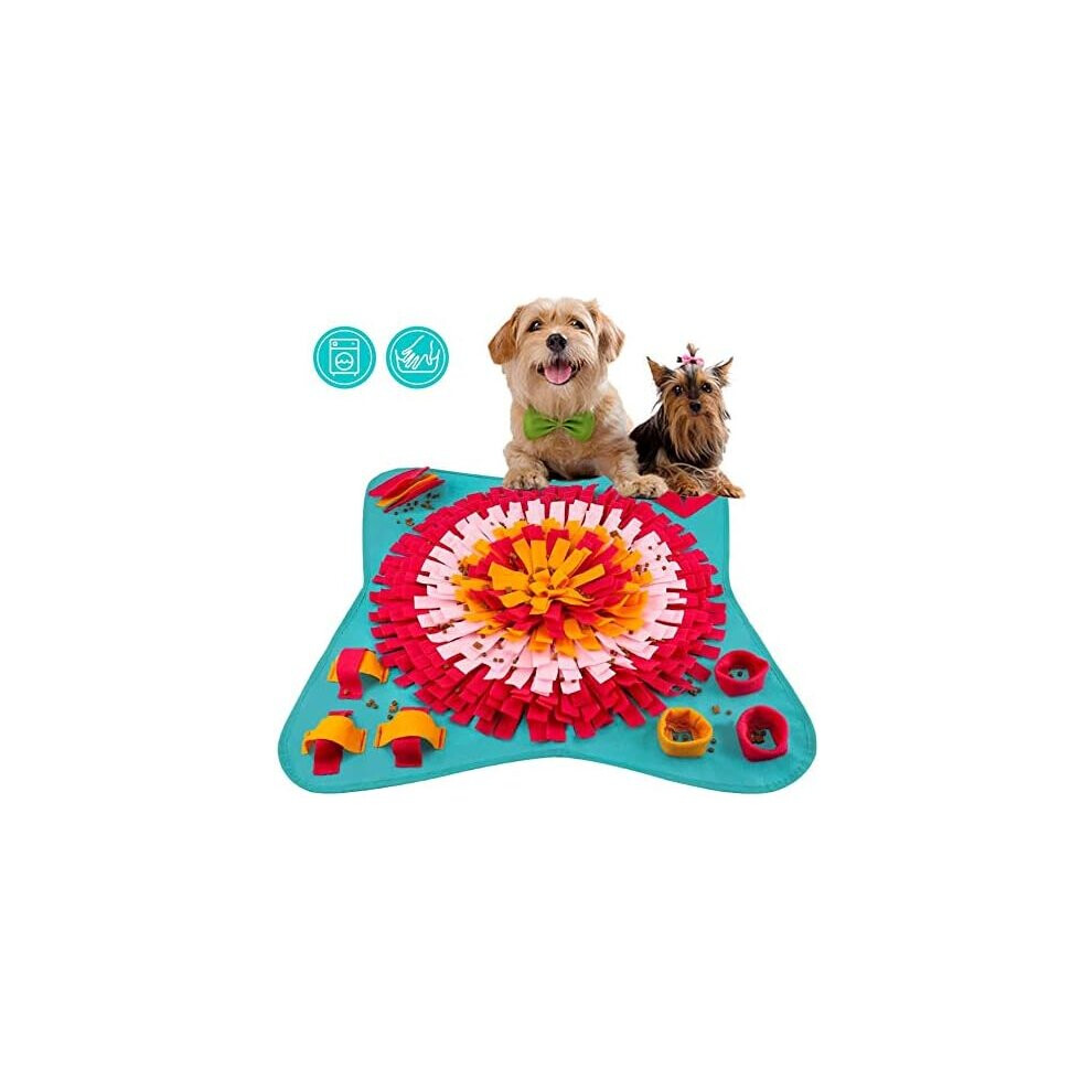 Dog Snuffle Mat, Dog Snuffle Mat, Play Snuffle Mat, Dog Cat Snuffle Mat,Stress Release Pad 70x70cm