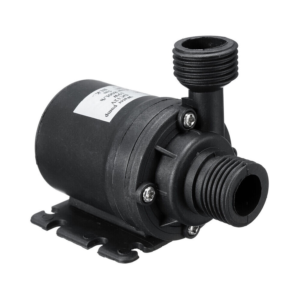 Ultra Quiet Mini DC 12V Lift 5M 800L/H Brushless Motor Submersible Water Pump