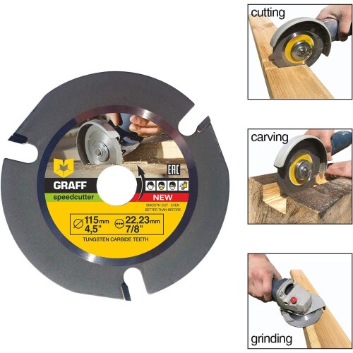 Disc Wood Grinder 115 mm - Universal diamond discs 2