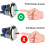 Momentary Metal Push Button Switch 12V 8 PCS 16mm for Waterproof Marine Car RV Truck Boat 3