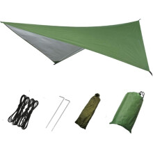 Tarp Ultralight Camping Tarp Rainproof Groundsheet Sunshade Cover Beach Shelter Waterproof Canopy for Tent Hammock Hiking Picnic