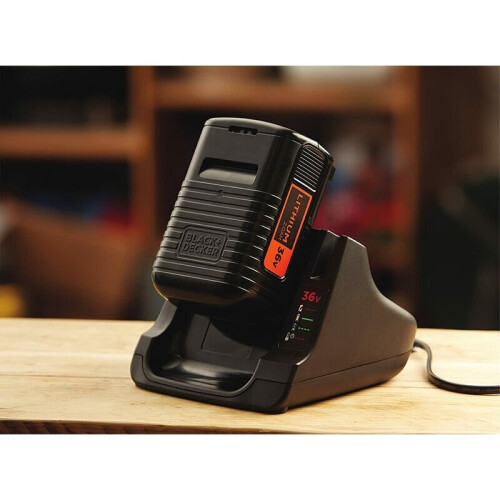 36V 2Ah Lithium Battery, Compatible with All BLACK+DECKER 36V Tools, No Memory Effect, Low Self-Discharge, Practical, Compact and Versatile 2