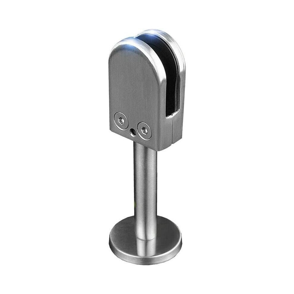 304 Stainless Steel U-Clamp Bracket for Frameless Glass Panels?100mm Rod?
