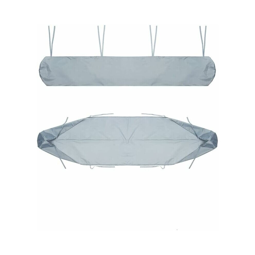 Awning Cover Bag 3m Gray Manual Retractable Awning Storage Cover Waterproof Dustproof Cover for Patio Awning