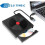 External DVD Drive, Portable USB 3.0 and Type C Burner CD/VCD/DVD/CD-ROM Card Reader USB DVD Drive for Windows and Mac IOS Desktop Computer 2
