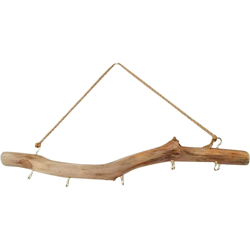 Natural Driftwood Coat Rack Driftwood Branches Decorative Wall Hanging Hook Home Bedroom Door Decor