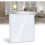 Toggle Switch,White 2 Gang 2 Way Light Switch with LED Display Light,Tact Switch with Touch Sensor Crystal Glass Panel-No Neutral Wire 1