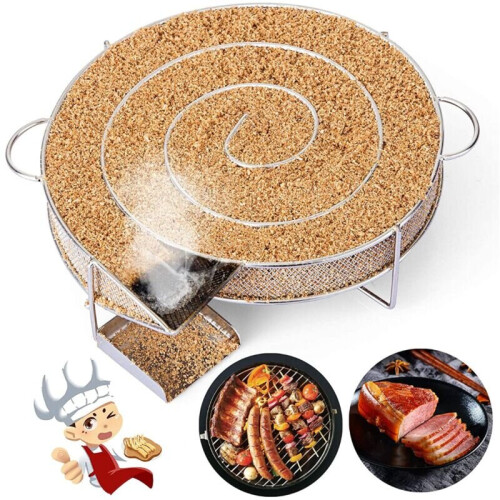 Cold Smoke Generator for Smoker Smoking Meat Fish Grill Barbecue,