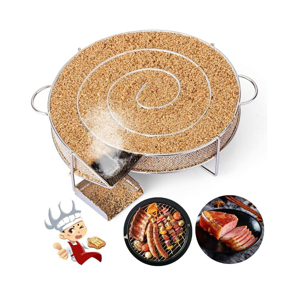 Cold Smoke Generator for Smoker Smoking Meat Fish Grill Barbecue,