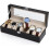 Watch Box for 6 Watches Display/Box/Storage Box (Black) 5