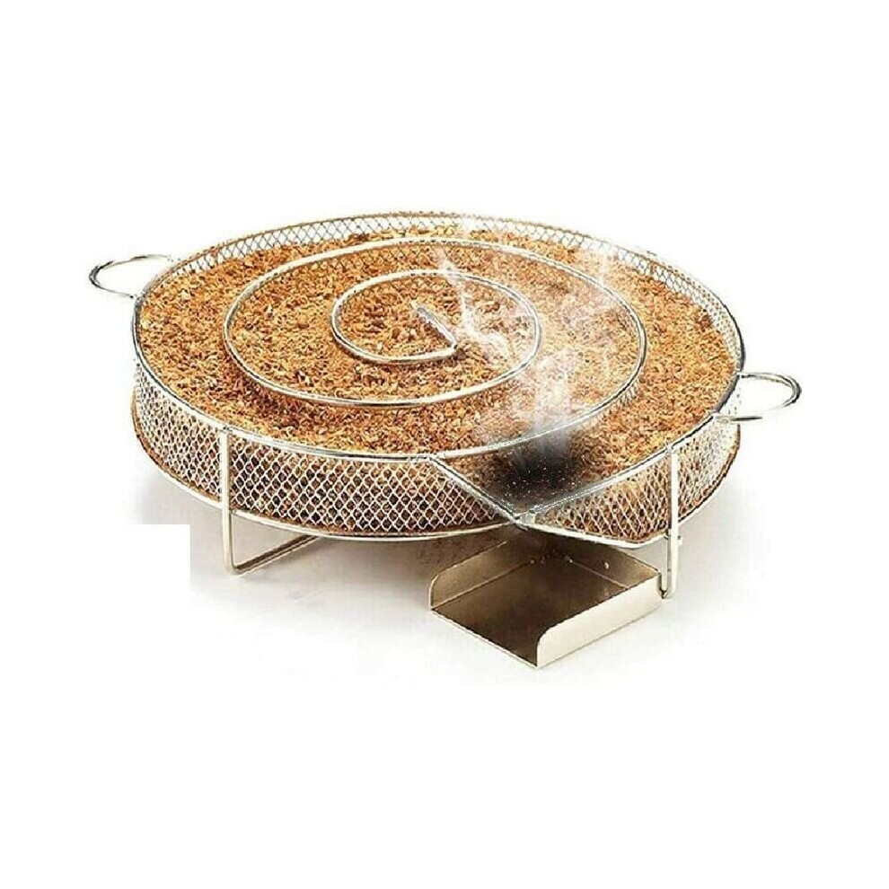 BBQ Cold Smoke Generator- Pellet Smoker Box for Smoker Smoking Meat Fish Stainless Steel Barbecue Grill