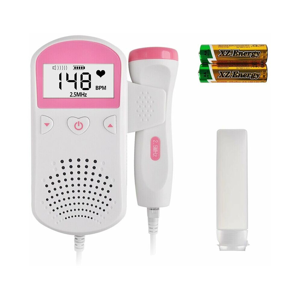 Fetal Doppler Heart Rate Monitor Baby Fetal Monitor Pregnancy Heart Rate Monitor for New-1 Moms-59