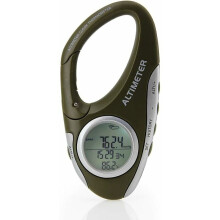 Barometer, Höhenmesser, Thermometer, Wettervorhersage-Monitor für Klettern, Camping, Outdoor-Sport – Multifunktional mit Hintergrundbeleuchtung