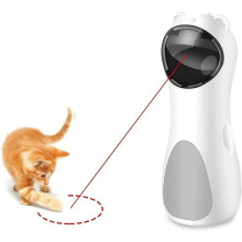 Automatic Cat Laser Toy, Interactive Laser Cat Toys, Rotating Catch Training, High Placement