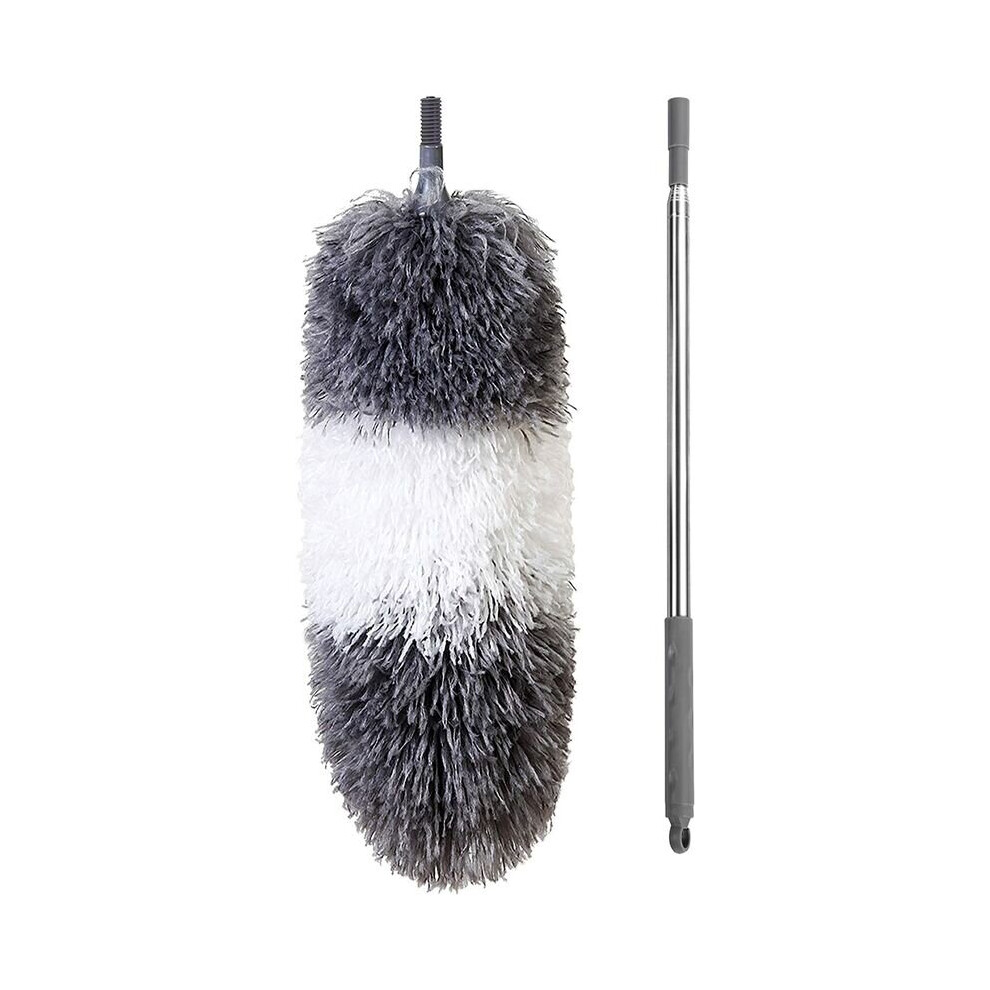 Telescopic Duster, Cobweb Duster, Wolf Head Foldable Washable Head 250Cm