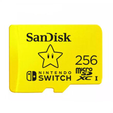 SanDisk microSDXC UHS-I Card for Nintendo Switch 256GB - Nintendo Licensed Product