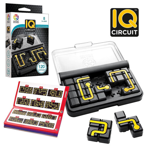SmartGames IQ Games IQ Circuit Boardgames 1