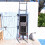 5M/16.4ft Extension Telescopic Ladder Straight Telescoping Ladders 5