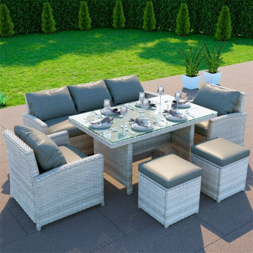 BillyOh BillyOh Minerva 7 Seater Rattan Sofa Set 2