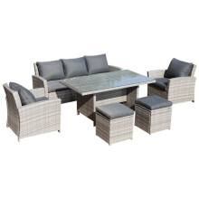 BillyOh Minerva 7 Seater Rattan Sofa Set