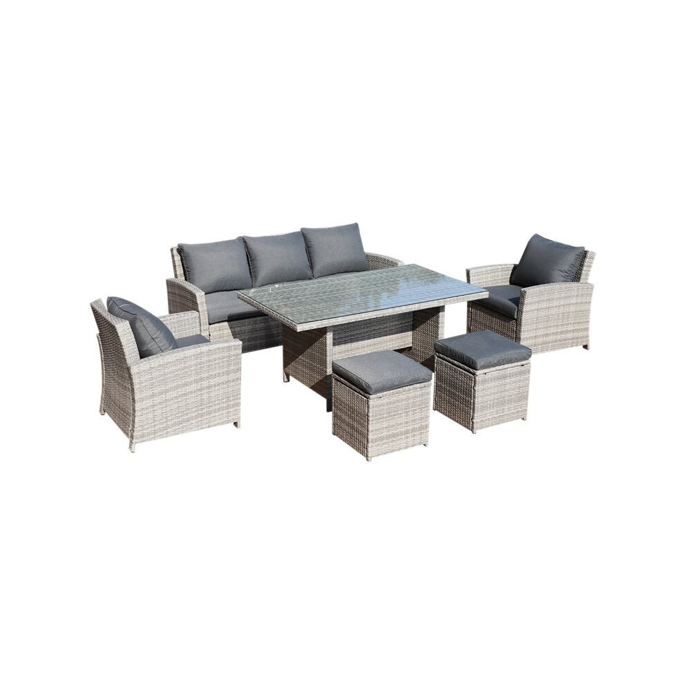 BillyOh Minerva 7 Seater Rattan Sofa Set