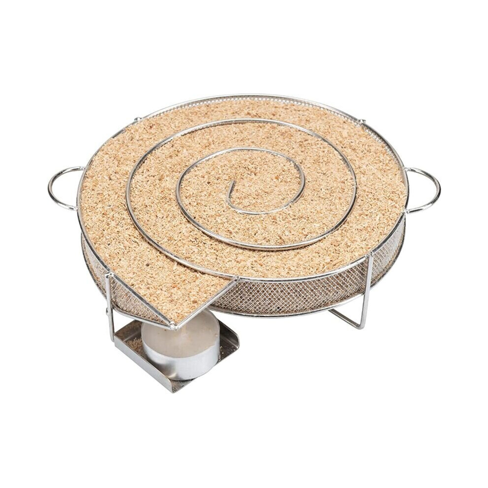 Spiral Cold Smoker - Coil Smoker - Smoke Generator - for Smoking in the Kettle Grill - Rounds -