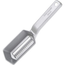 Fish scaler with scale collection tray, aluminium, special food-grade coating, stainless steel, 21 x 5.9 x 5.3 cm, Scalex, silver, 65002260