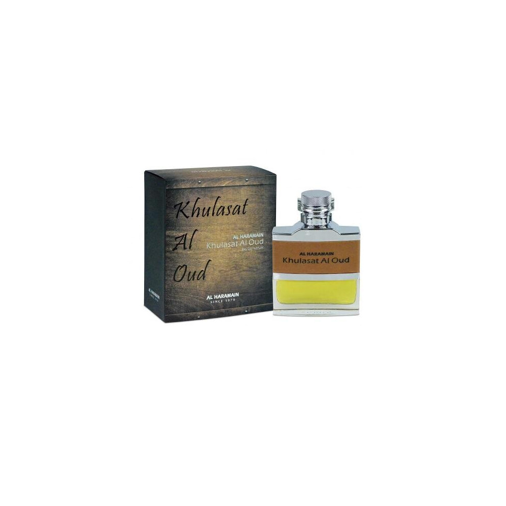 Al Haramain Khulasat Al Oud 3.4 Eau De Parfum Spray