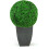 AAMEN Green Boxwood Ball Artificial Leaf Topiary Ball, Artificial Grass Ball 3