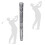 ((Midsize, gray) Golf Pride FOR MCC ALIGN Plus4 Golf Grip Standard/Midsize 2