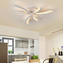 (Dimmable Light) Unique V-shaped LED Ceiling Light Chandelier Lamp Fixture