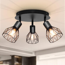 Ceilings Adjustable Cage Wall Spotlights with 38cm x 15.77cm x 9cm