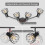 Ceilings Adjustable Cage Wall Spotlights with 9 x15.7 cm x 70 cm 4
