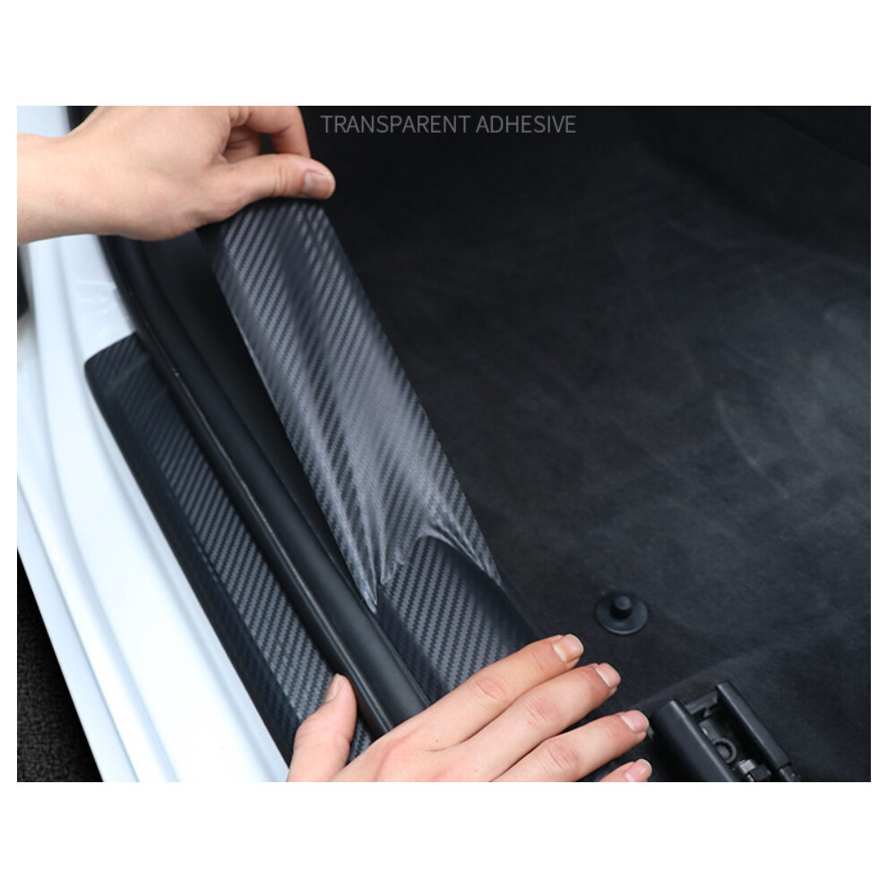 Protector Sill Scuff Cover Car Door Body Carbon Fiber Sticker Strip 5601103435222
