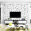 Living And Home Modern Abstract Geometric PVC Wallpaper Roll 9.5M 1