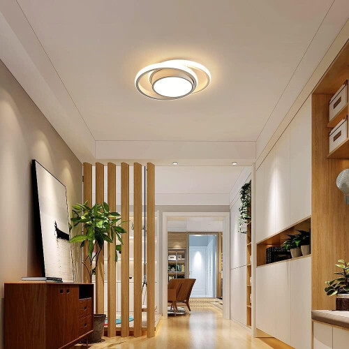 LED Ceiling Lights, Modern Design Ceiling Lighting for Hallway Balcony Bedroom Warm 2
