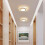 LED Ceiling Lights, Modern Design Ceiling Lighting for Hallway Balcony Bedroom Warm 4