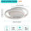 LED Ceiling Lights, Modern Design Ceiling Lighting for Hallway Balcony Bedroom 3