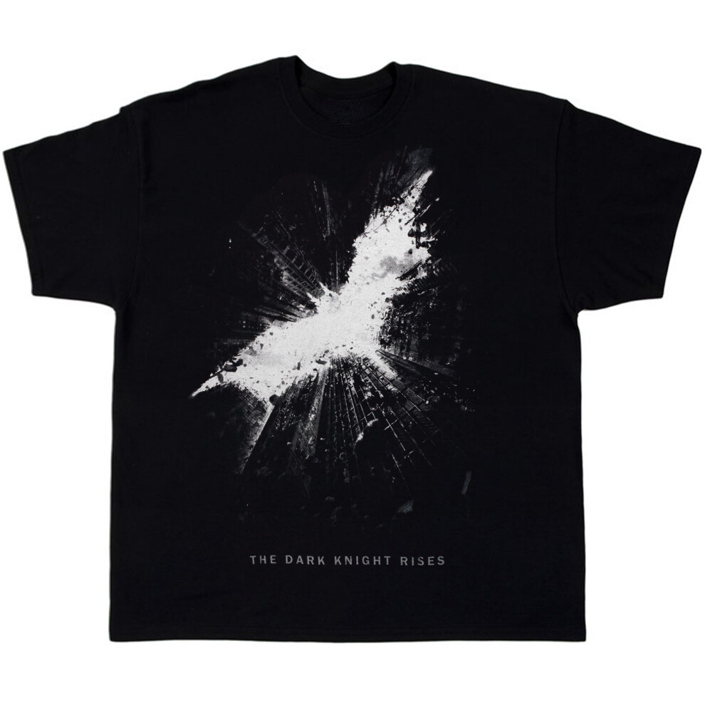 (Youth Large, DC Comics) Batman "The Dark Knight Rises" Youth T-Shirt