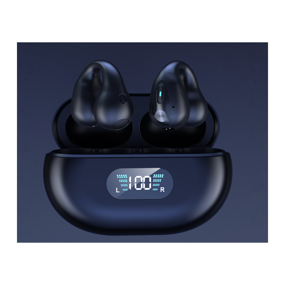 Clip-On Bluetooth Headset With Advanced Audio Technology White,Black,Brown 9034570319690