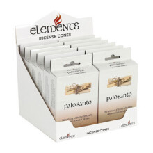 Set Of 12 Packets Of Elements Palo Santo Incense Cones | Free Uk Shipping