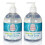 2 X Pure Gel Hand Sanitiser Gel 500ml 1