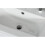 Bathroom Vanity Unit Modern White High Gloss 2 Drawers Under Sink Basin Cabinet 6