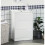Bathroom Vanity Unit Modern White High Gloss 2 Drawers Under Sink Basin Cabinet 1