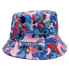 (Style L) Super Mario Bucket Hat Cartoon Print Cap Outdoor Travel Sun Protection Men Women